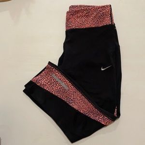 Nike running dri fit cropped leggings